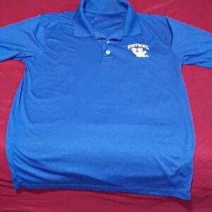 (21)Russell Athletic Blue Polo Shirt